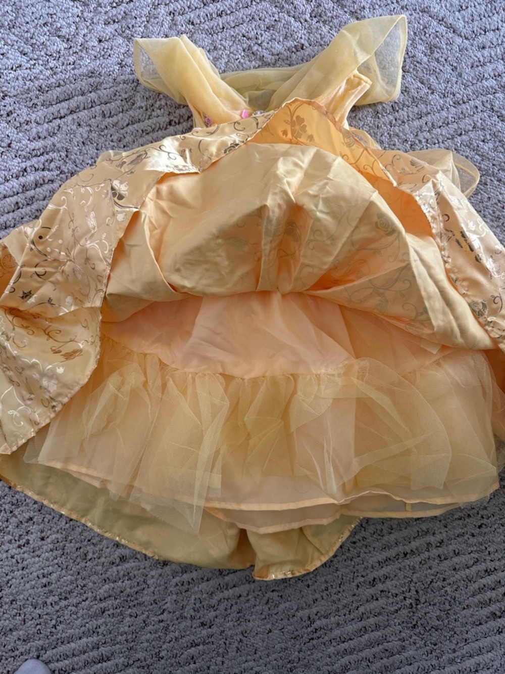 Disney Yellow and Pink Princess Costume Dress - Picture 2 of 9